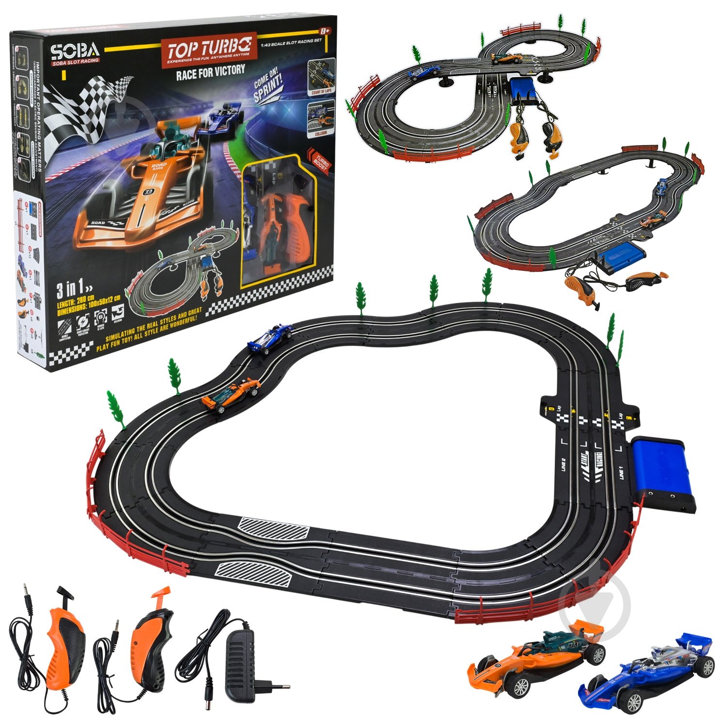 Трек Shantou 1:43 A51-2A - фото 1 Трек Shantou 1:43 A51-2A - фото 1