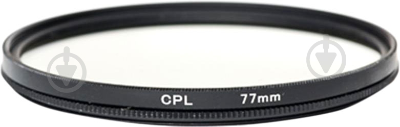 Светофильтр PowerPlant CPL 77 мм - фото 1 Светофильтр PowerPlant CPL 77 мм - фото 1