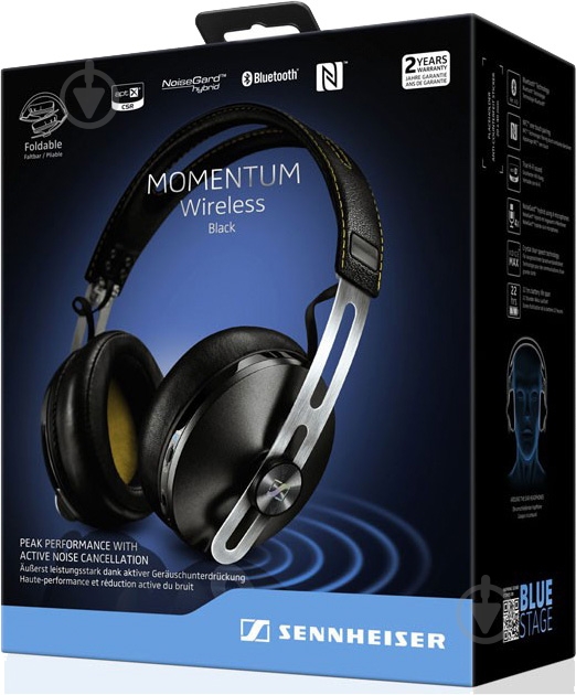 Гарнитура Sennheiser Momentum M2 AEBT black - фото 6