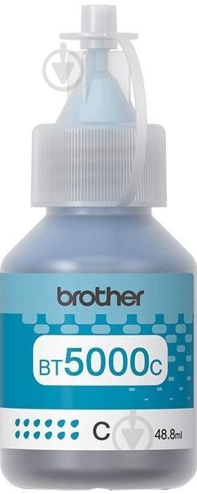 Чернила Brother BT5000C 48.8 мл голубой - фото 1