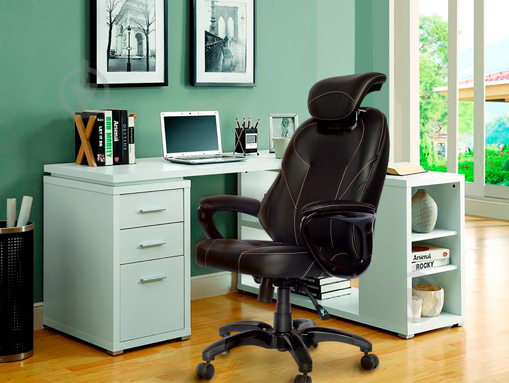 Кресло Barsky Prime ВР-01 черный - фото 7