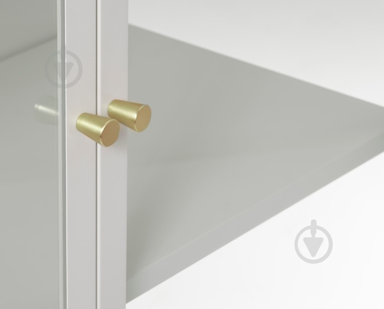 Вітрина Unique Furniture Низька CARMEL 2д 1600х900х400 мм сірий / золотий (48400500) - фото 4