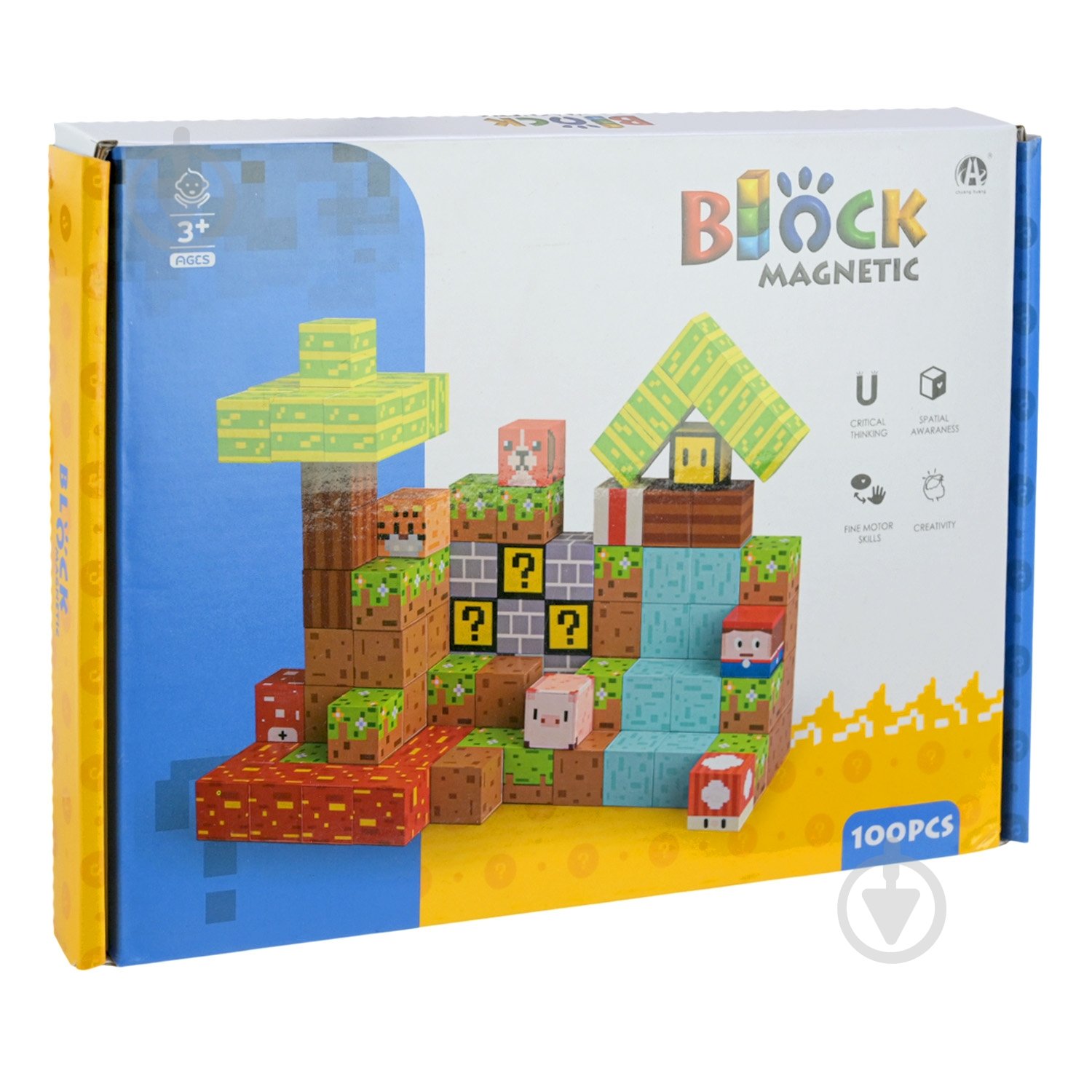 Конструктор магнітний Shantou CH1377 - фото 5 Конструктор магнітний Shantou CH1377 - фото 5