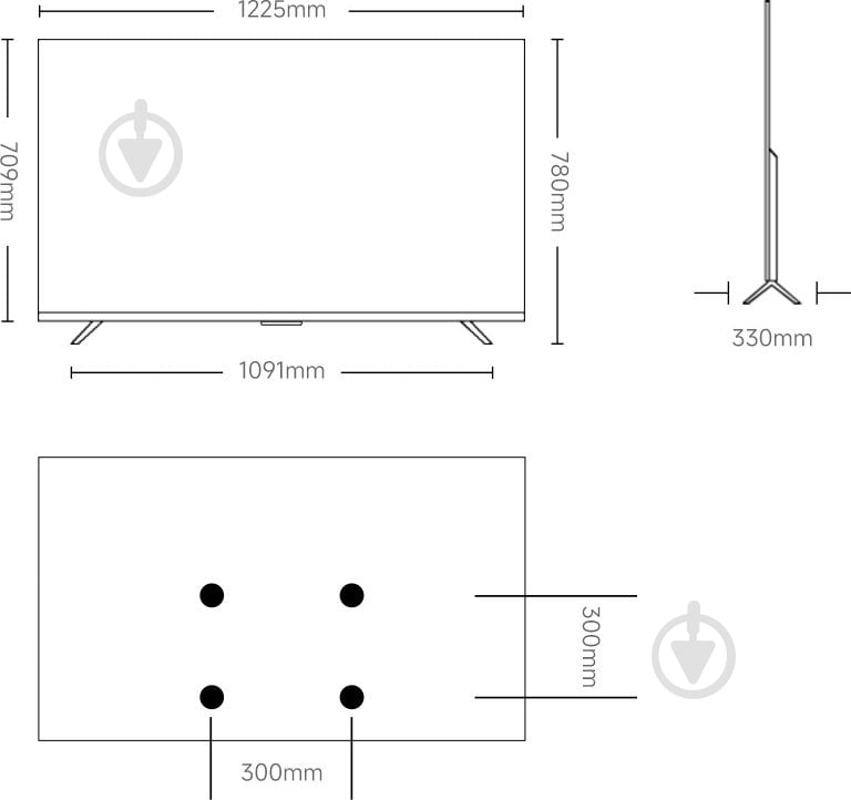 Телевізор Xiaomi TV S Pro Mini LED 55 (L55MB-SME) 55″ - фото 2