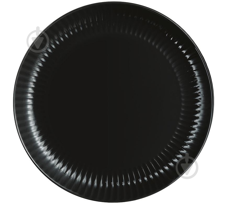 Тарілка обідня Luminarc Cottage Black 25 см - фото 1