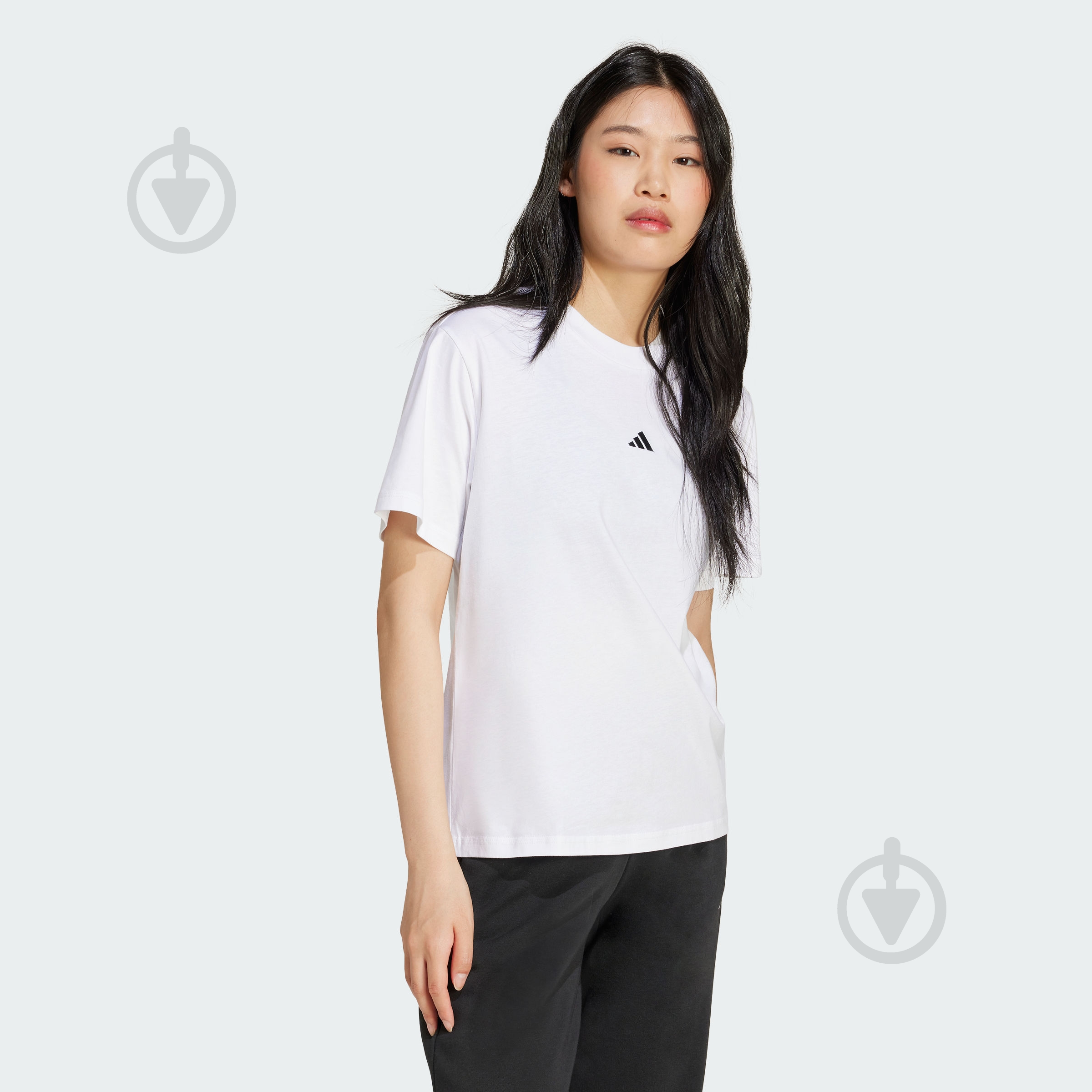 Футболка Adidas W SL SJ T JC5944 р.XL белый - фото 5