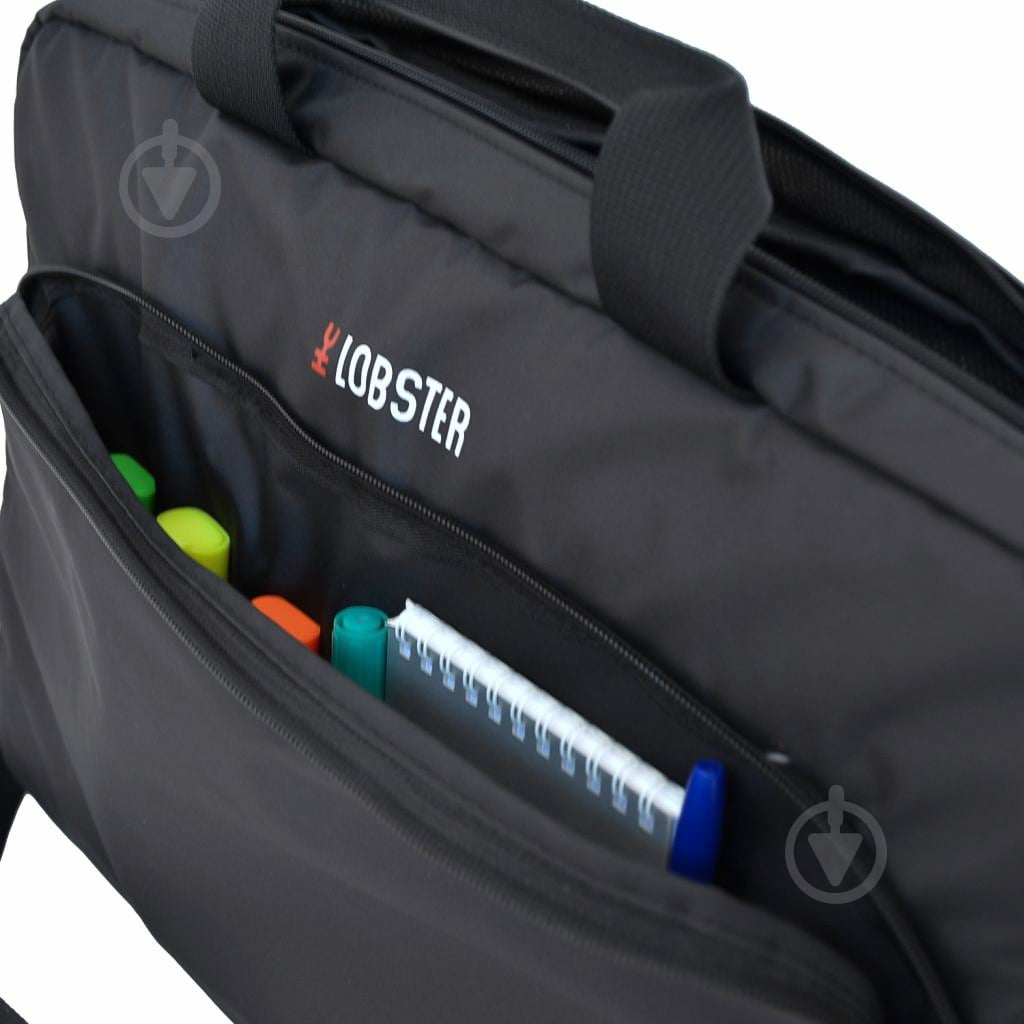 Сумка Lobster 15.6" black (LBS15T1BP) - фото 2