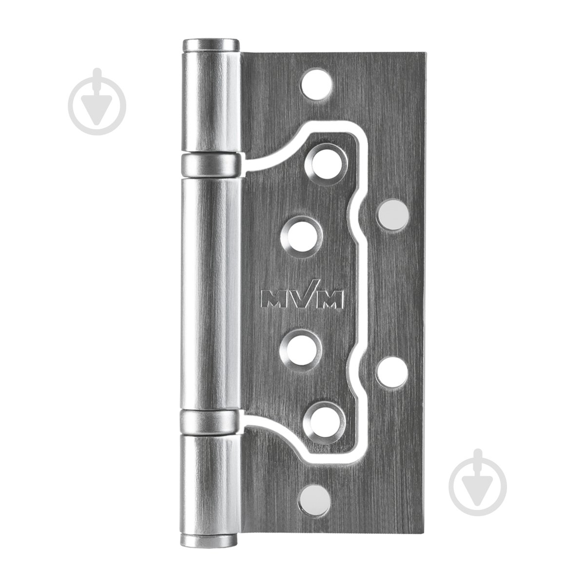 Петля Linde НВ-100E SC бабочка 100x75x3 мм сатин/хром универсальная - фото 2 Петля Linde НВ-100E SC бабочка 100x75x3 мм сатин/хром универсальная - фото 2