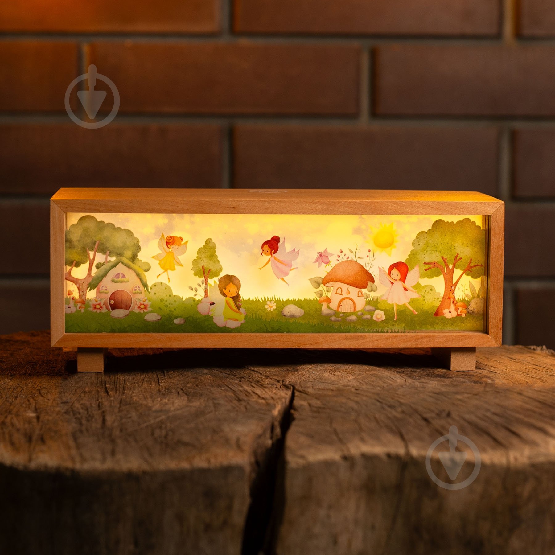 Декор-панорама Мануфактура Сірого Кота Казкові феї лаковане дерево - фото 1 Декор-панорама Мануфактура Сірого Кота Казкові феї лаковане дерево - фото 1