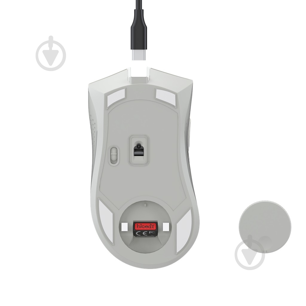 Игровая мышь BLOODY 5000 CPI white (R90 Plus (Greyish White)) - фото 4 Игровая мышь BLOODY 5000 CPI white (R90 Plus (Greyish White)) - фото 4