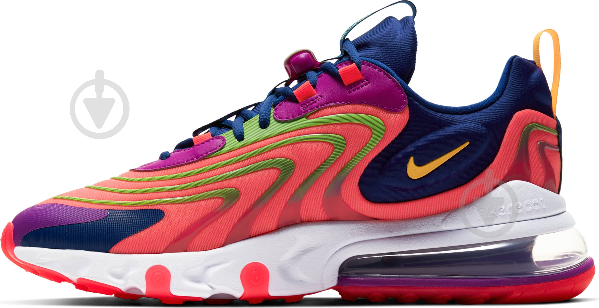 Кроссовки мужские демисезонные Nike AIR MAX 270 REACT ENG CD0113-600 р.44,5 красные - фото 6