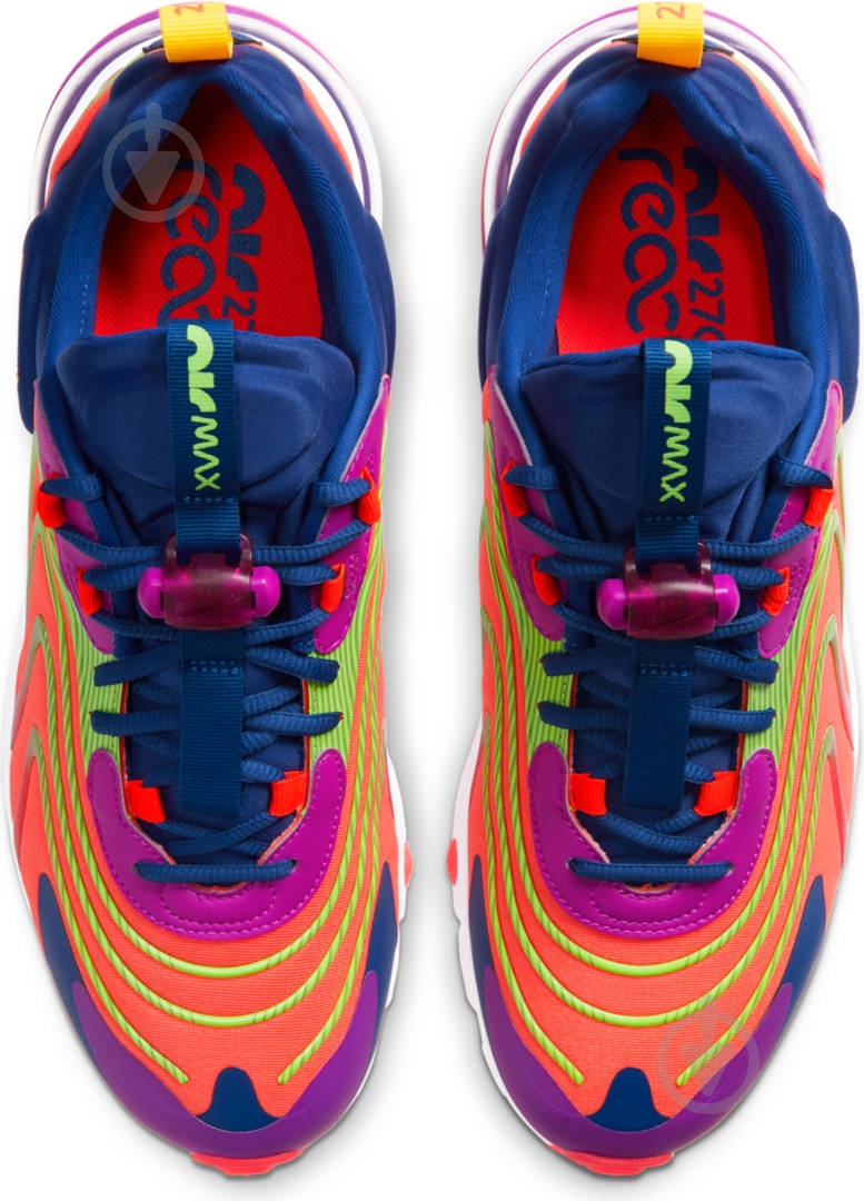 Кроссовки мужские демисезонные Nike AIR MAX 270 REACT ENG CD0113-600 р.44,5 красные - фото 7