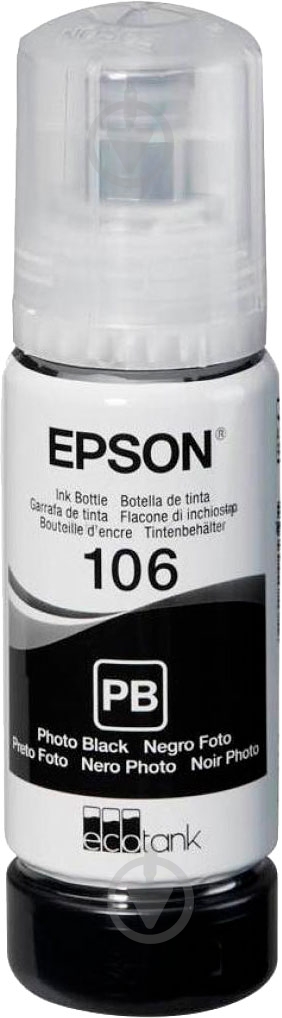 Чорнило Epson L7160/L7180 (C13T00R140) black - фото 3