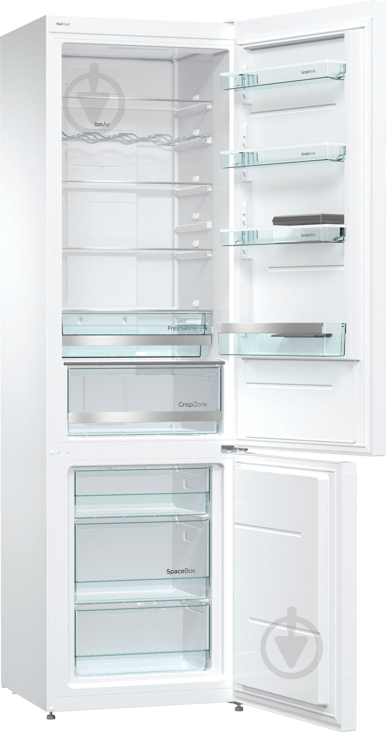 Холодильник Gorenje NRK 6201 MW4 - фото 4