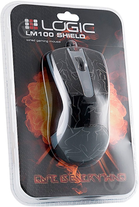 Миша MODECOM Logic LM-100 Shield (M-LC-LM100) black - фото 5