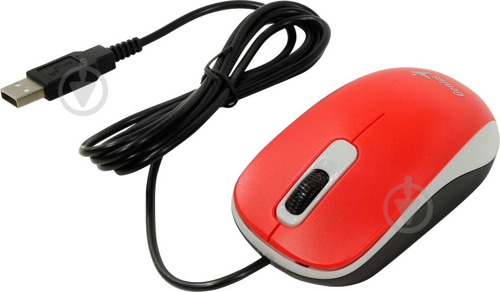 Мышь Genius DX-110 USB (31010116104) red - фото 3 Мышь Genius DX-110 USB (31010116104) red - фото 3