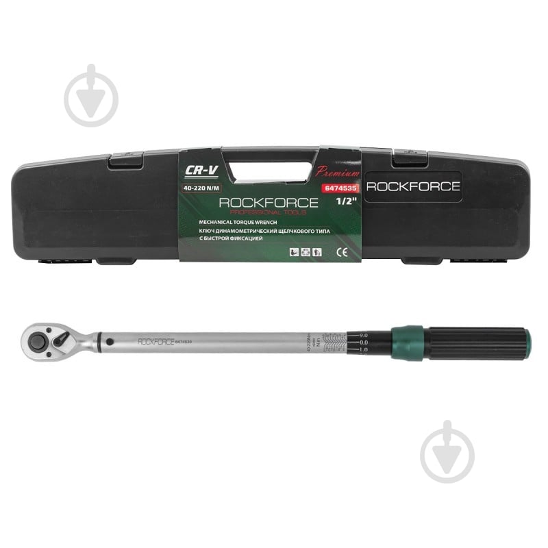Ключ динамометрический Rock FORCE RF-6474535 - фото 1