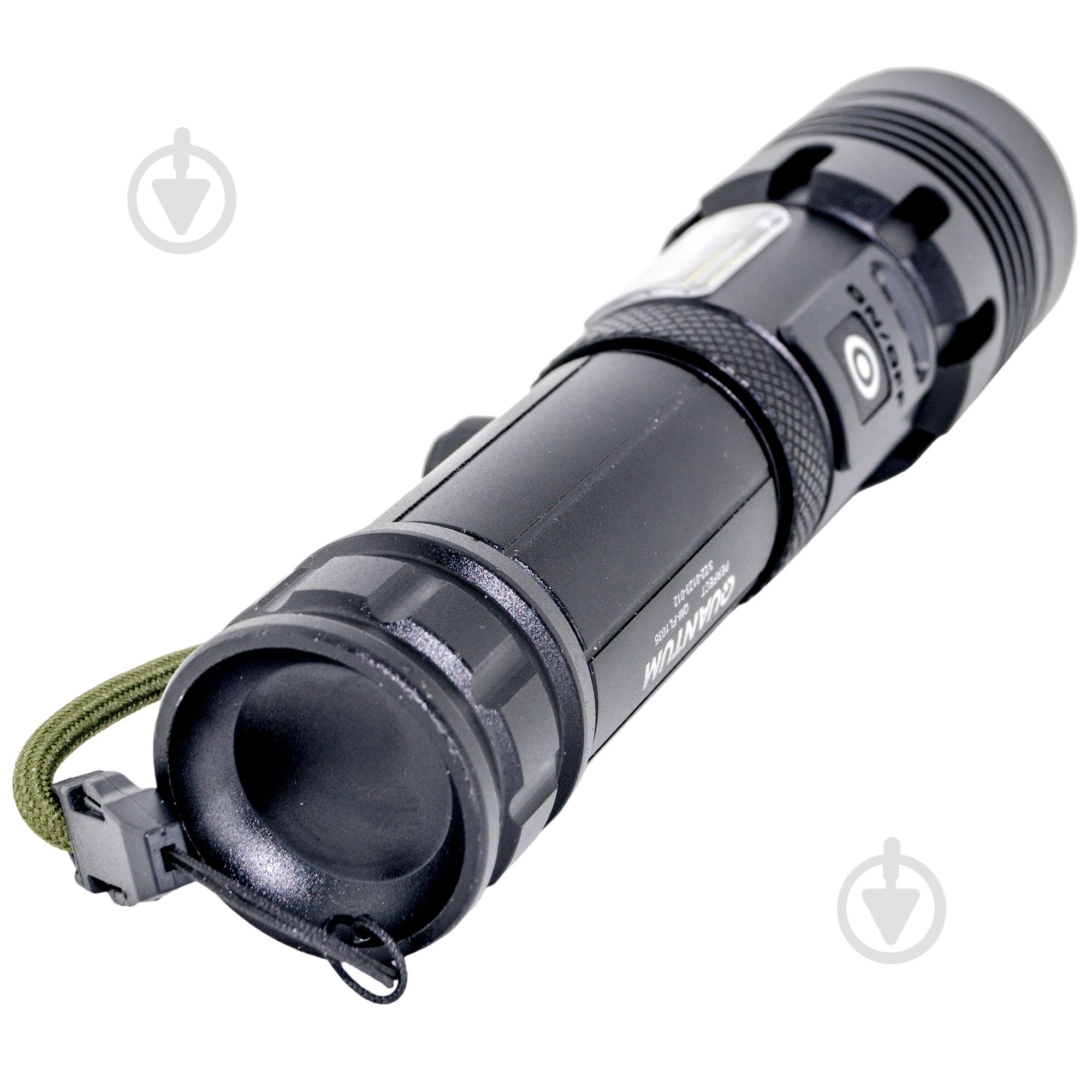 Фонарь Quantum QM-FL1035 Perfect 5WLED zoom +3WCOB с функцией Power Bank Li-ion18650/2600mAh bох 1000 Lm черный QM-FL1035 - фото 13