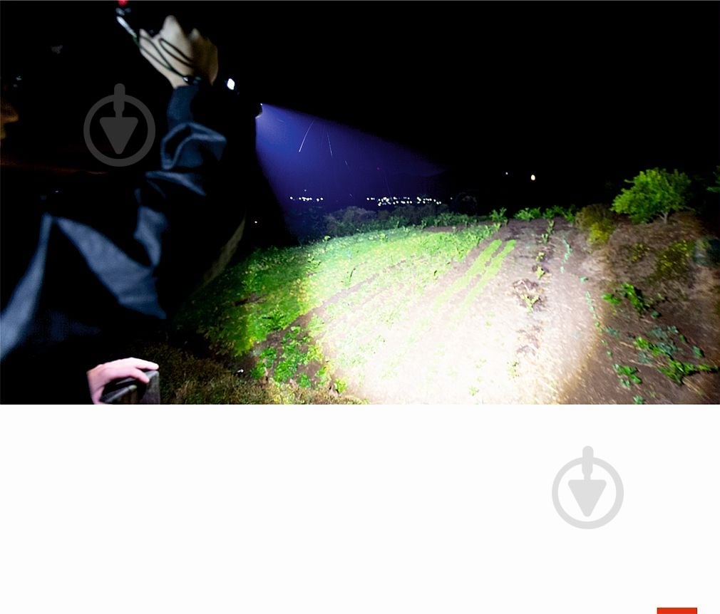 Фонарь Quantum QM-FL1035 Perfect 5WLED zoom +3WCOB с функцией Power Bank Li-ion18650/2600mAh bох 1000 Lm черный QM-FL1035 - фото 20