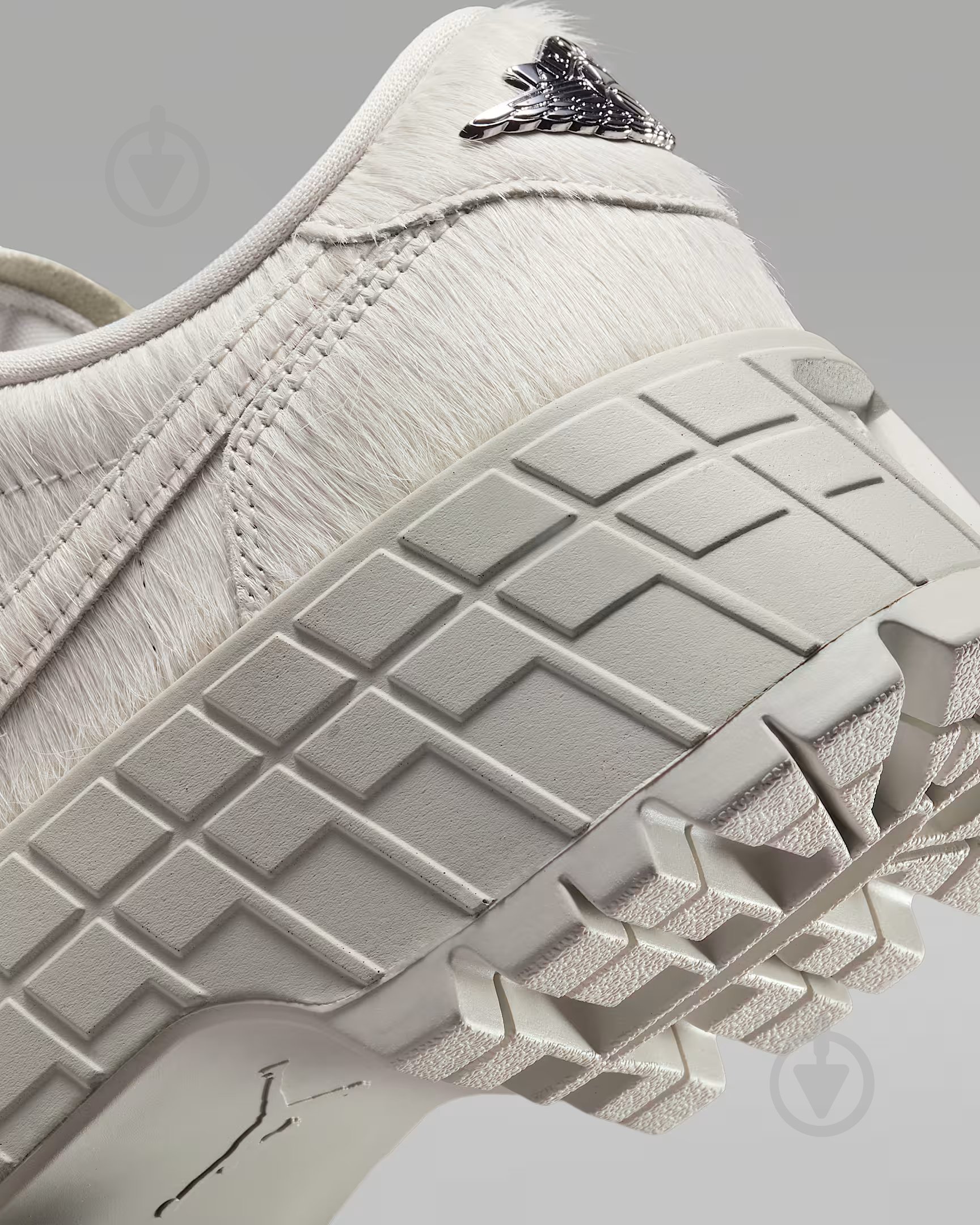 Кроссовки женские демисезонные Jordan W AIR 1 BROOKLYN LOW IB7210-001 р.38,5 светло-серые - фото 8