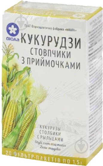 Кукурузы столбики с рыльцами с рыльцами по 1.5 г №20 в фил.-пак. трава - фото 1