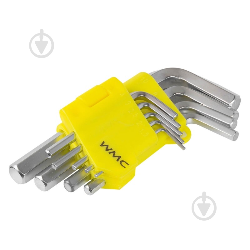 Набор ключей WMC TOOLS Г-образных 6-гранных WT-5093 - фото 2 Набор ключей WMC TOOLS Г-образных 6-гранных WT-5093 - фото 2