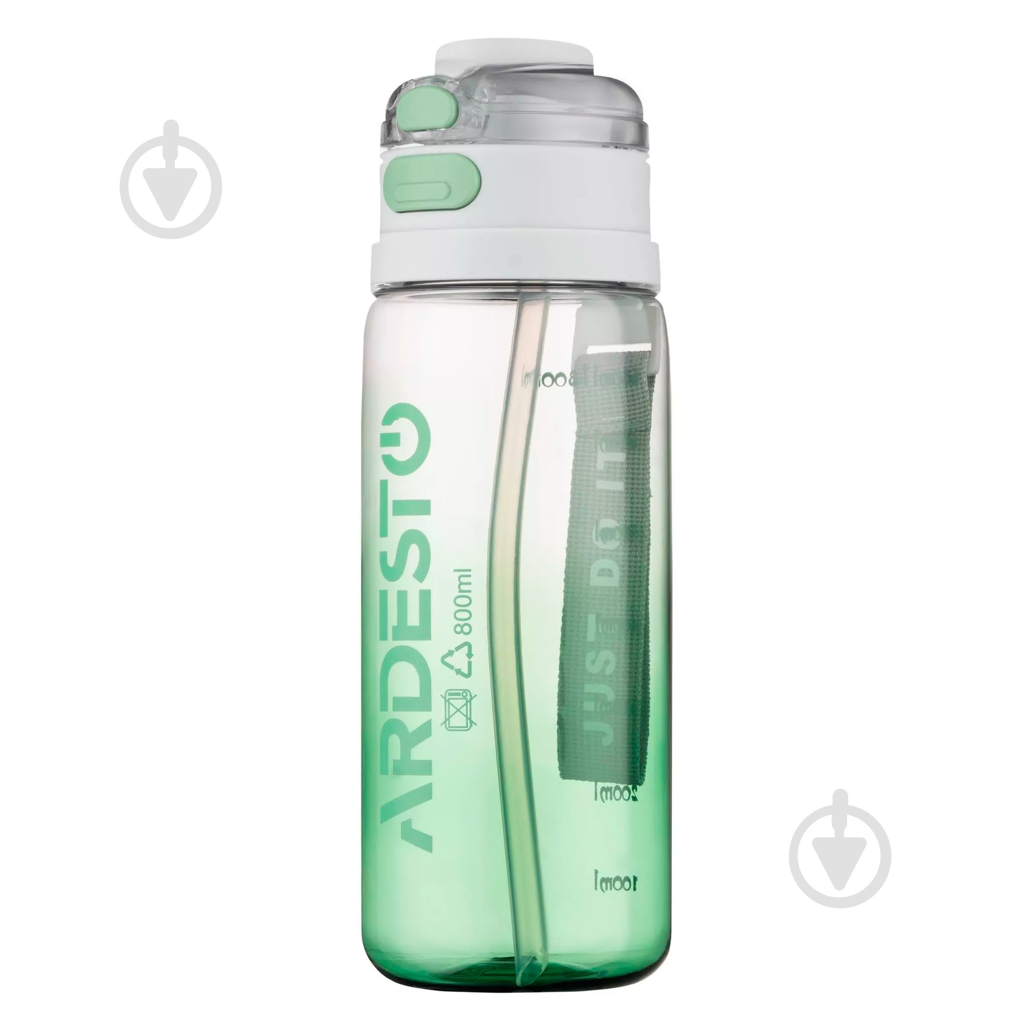 Бутылка для воды ARDESTO Gym 800 мл зеленый AR2280GE - фото 6 Бутылка для воды ARDESTO Gym 800 мл зеленый AR2280GE - фото 6