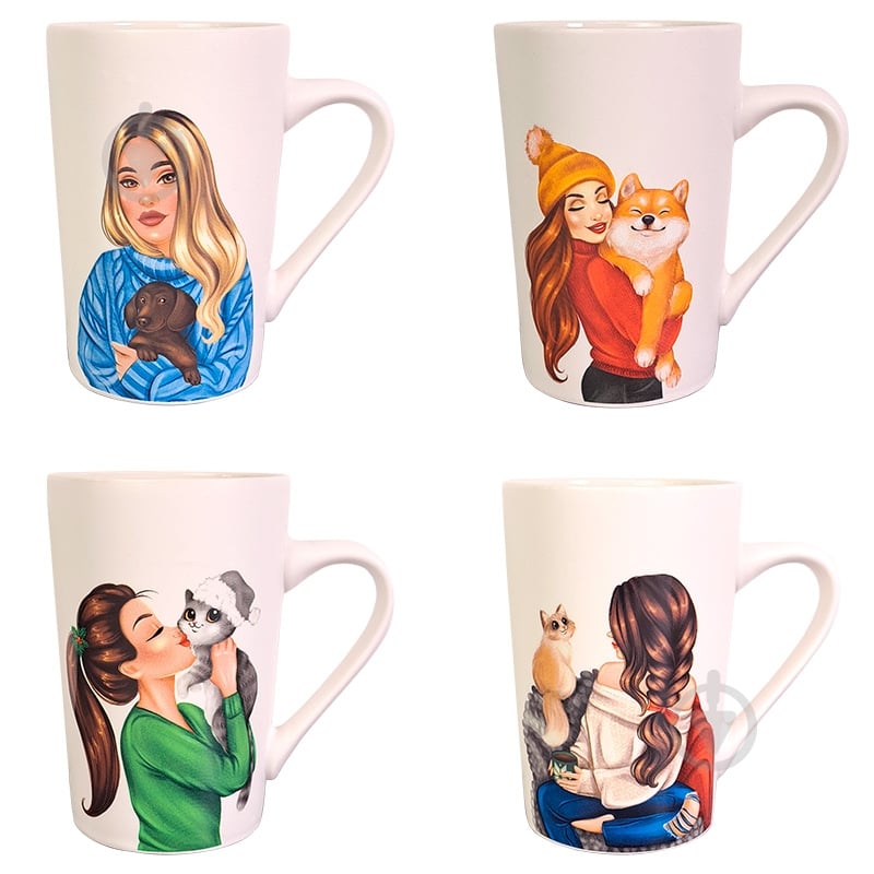 Чашка Vittora Девичья радость 385мл VT-C-196385 - фото 1