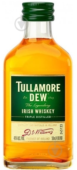 Виски Tullamore Dew 0,05 л - фото 1 Виски Tullamore Dew 0,05 л - фото 1