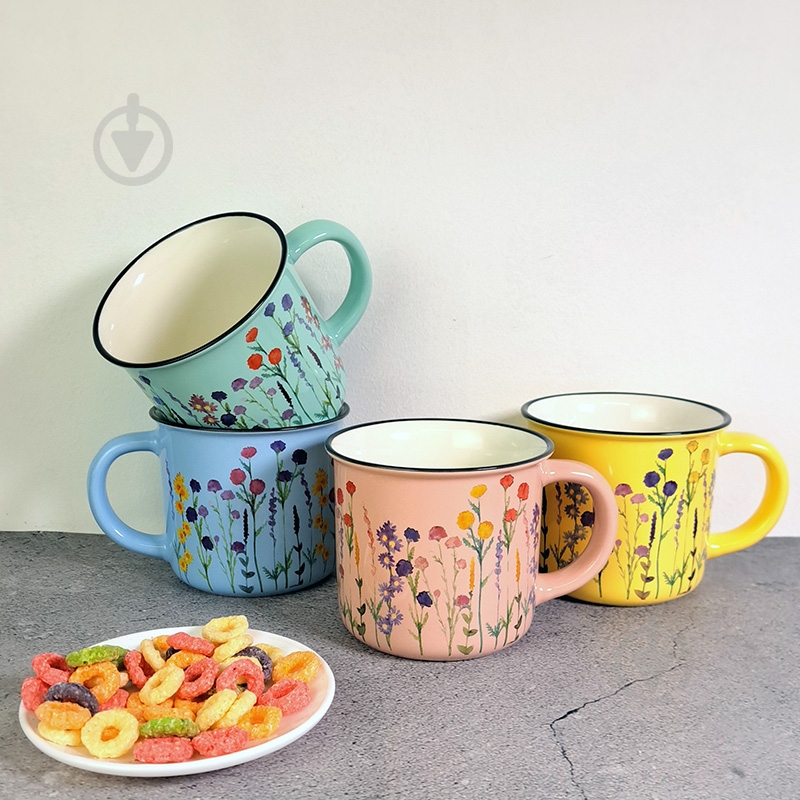 Чашка Vittora Гербарий 355мл VT-C-203355 - фото 2