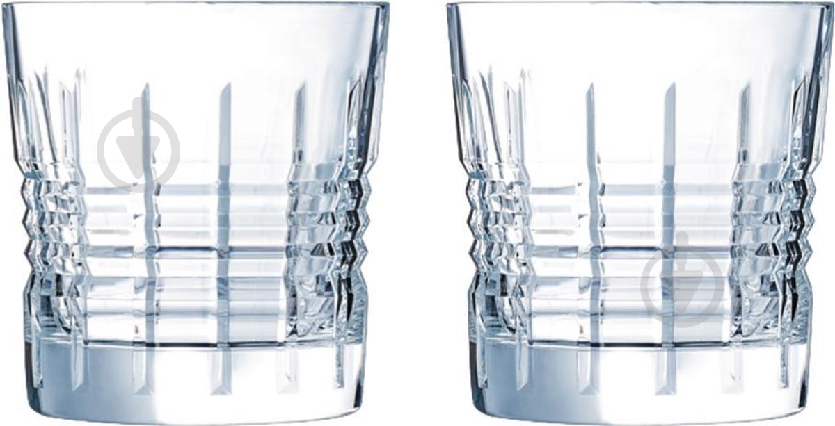Набор стаканов Cristal Darques Architecte N5815 320 мл 2 шт. - фото 1 Набор стаканов Cristal Darques Architecte N5815 320 мл 2 шт. - фото 1