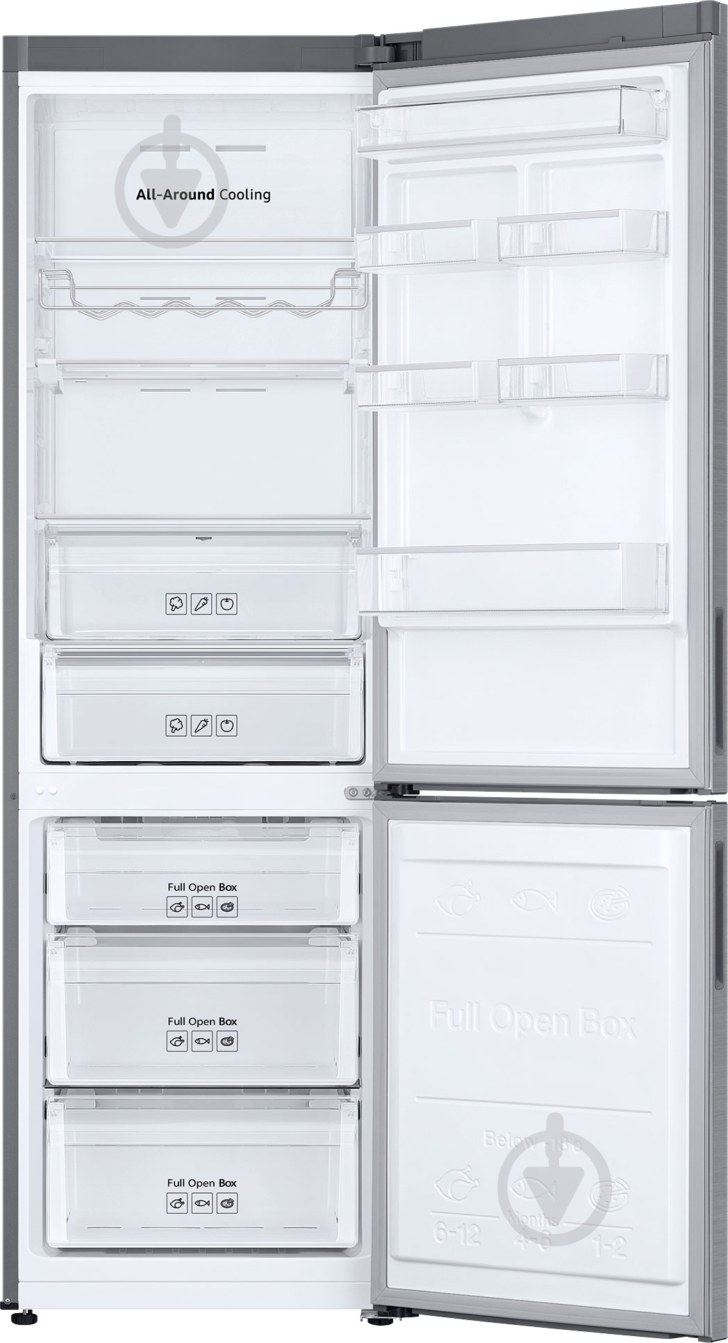 Холодильник Samsung RB34N5440SS/UA - фото 4 Холодильник Samsung RB34N5440SS/UA - фото 4