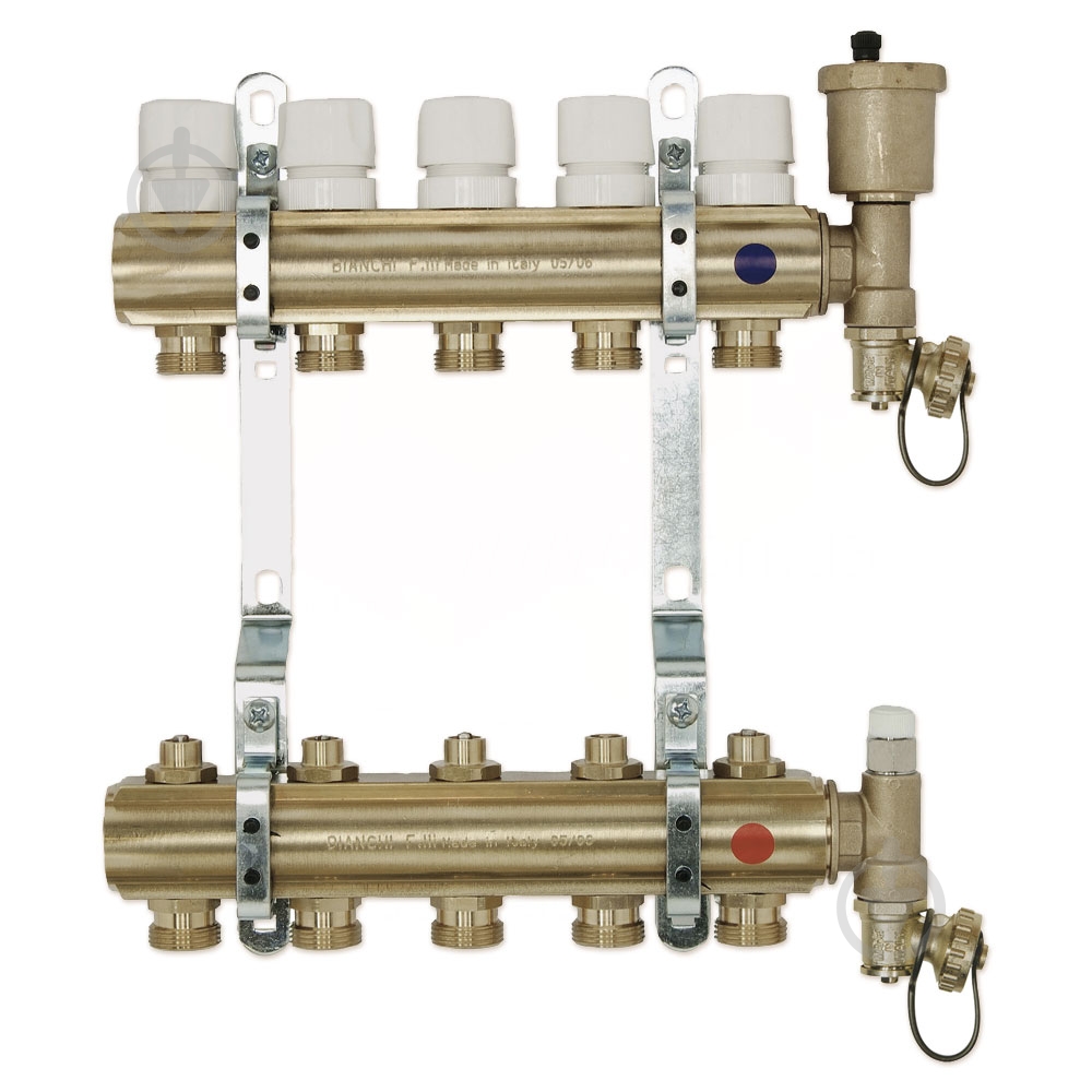 Коллектор Bianchi C335060500 в сборе 1 x 5 x 3/4 НР - фото 1 Коллектор Bianchi C335060500 в сборе 1 x 5 x 3/4 НР - фото 1