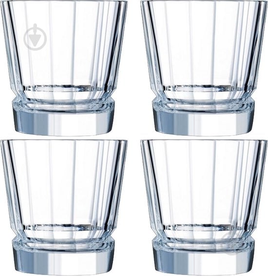 Набор стаканов Cristal Darques Macassar N5829 320 мл 4 шт. - фото 1