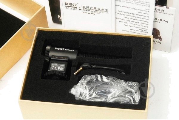 Микрофон Meike 65мА*ч (MKMP1) - фото 4 Микрофон Meike 65мА*ч (MKMP1) - фото 4