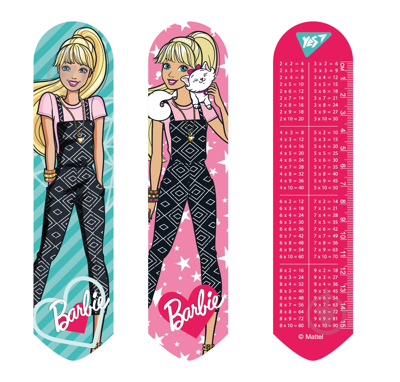 Закладка YES 2D Barbie 707354 - фото 1