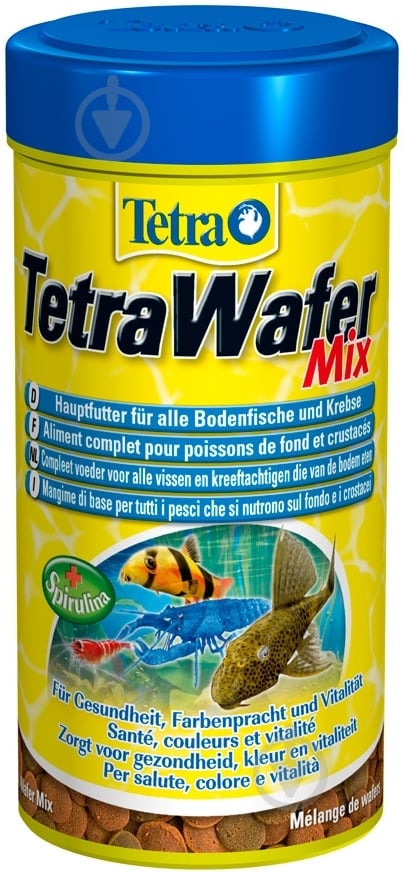 Корм Tetra Wafer Mix 250 мл (білок, риба і побічні рибні продукти) - фото 1