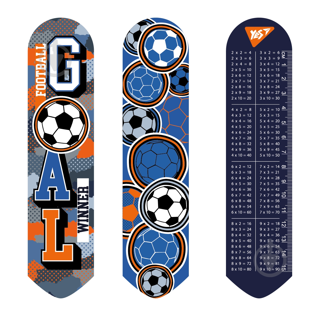 Закладка YES 2D Footbal 707347 - фото 1 Закладка YES 2D Footbal 707347 - фото 1