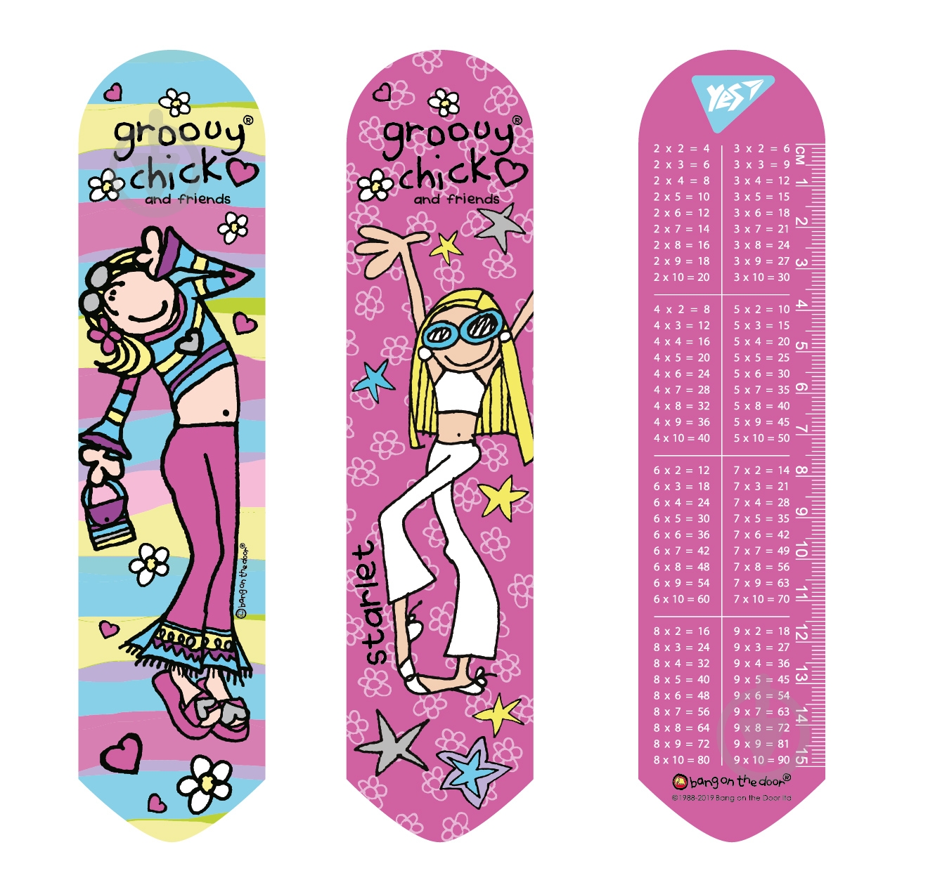 Закладинка YES 2D Groovy Chick 707386 - фото 1 Закладинка YES 2D Groovy Chick 707386 - фото 1