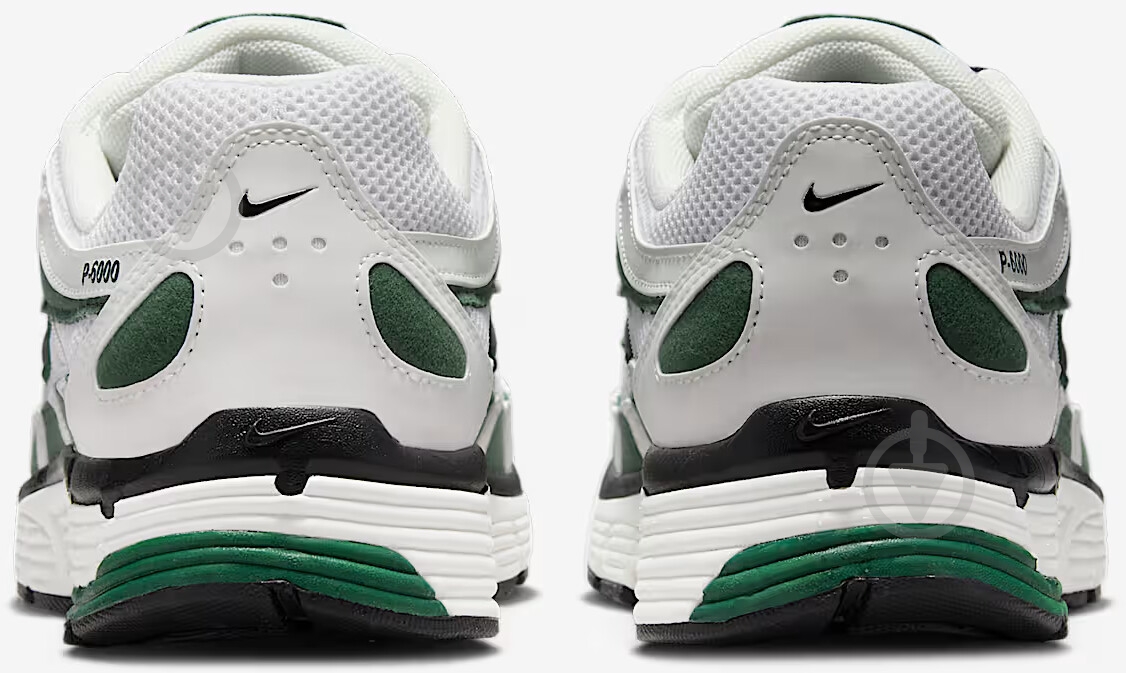 Кросівки жіночі Nike P-6000 HF5388-100 р.39 білі із зеленим - фото 4 Кросівки жіночі Nike P-6000 HF5388-100 р.39 білі із зеленим - фото 4