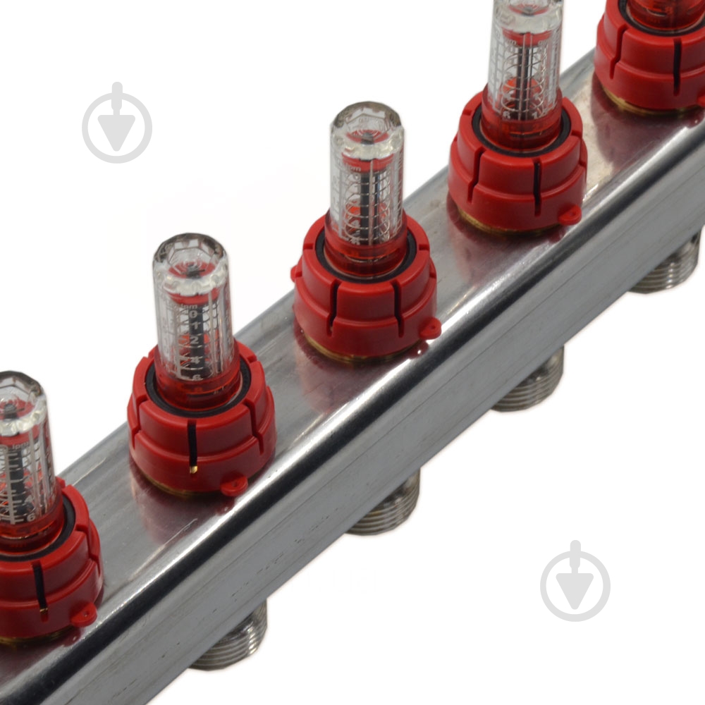 Коллектор Bianchi A349A6050A (НЕРЖАВОЙКА) в сборе с расходомерами 1 x 9 x 3/4 ЗР L=641 мм - фото 2 Коллектор Bianchi A349A6050A (НЕРЖАВОЙКА) в сборе с расходомерами 1 x 9 x 3/4 ЗР L=641 мм - фото 2