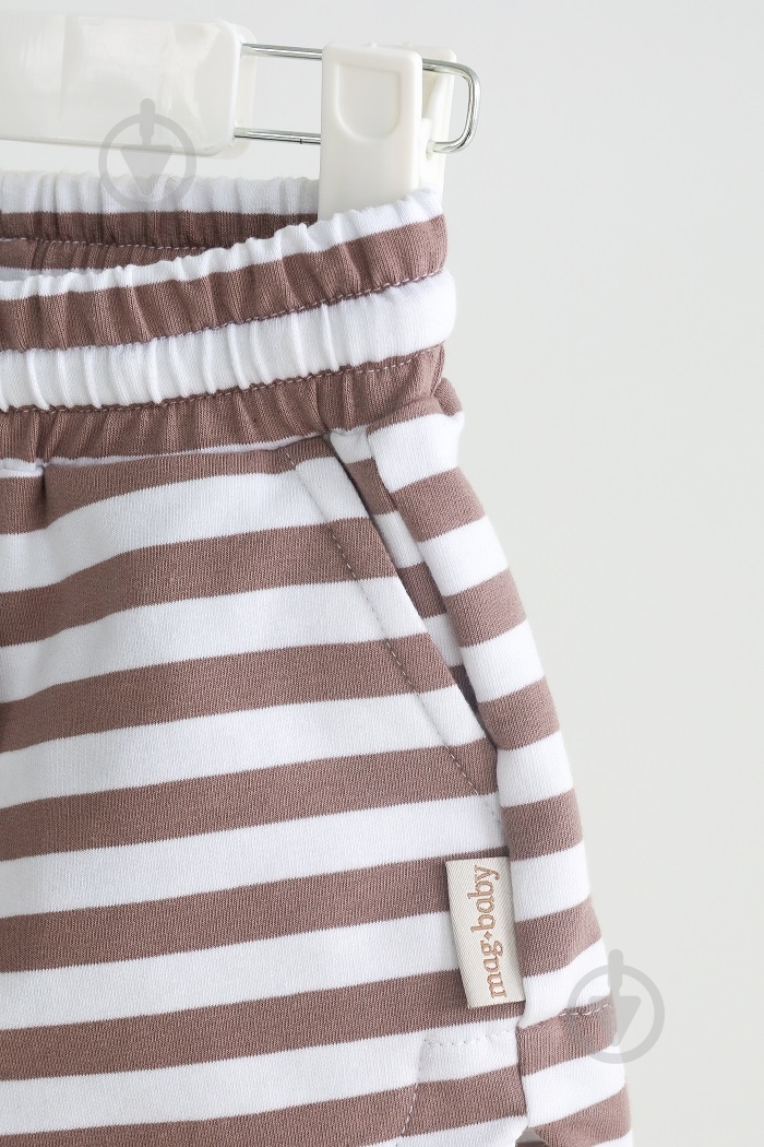 Шорты MagBaby Lilian полоска 130932 р. 92 (18-24 міс.) - фото 5 Шорты MagBaby Lilian полоска 130932 р. 92 (18-24 міс.) - фото 5