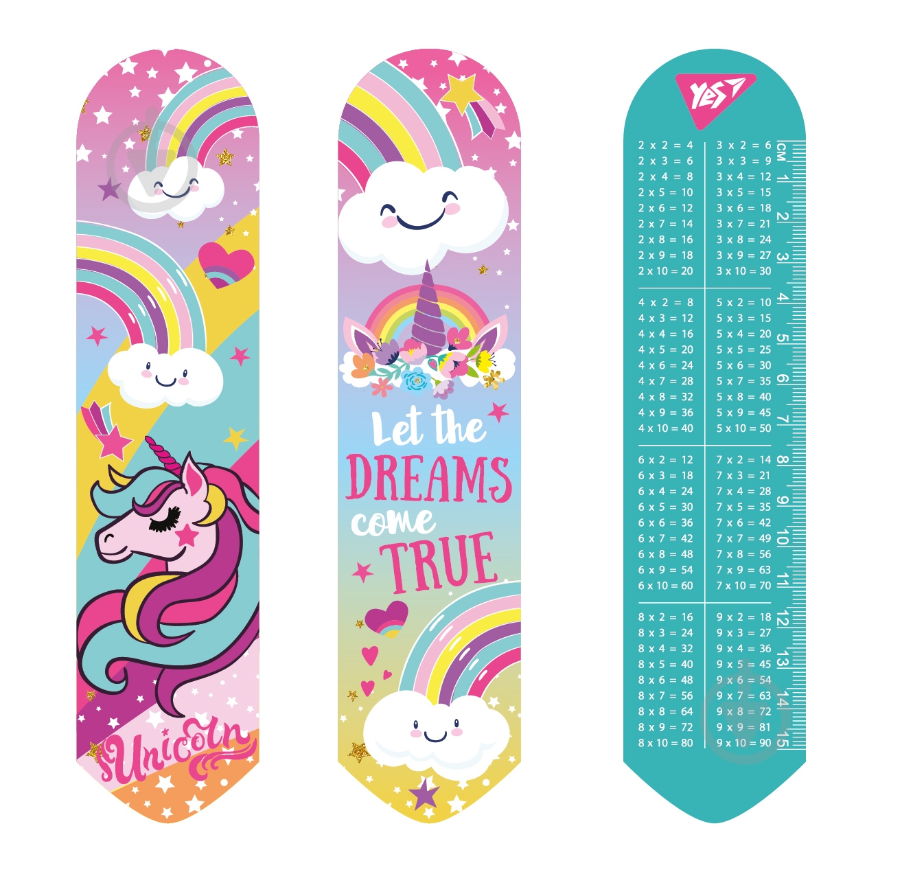 Закладка YES 2D Unicorn 707352 - фото 1 Закладка YES 2D Unicorn 707352 - фото 1