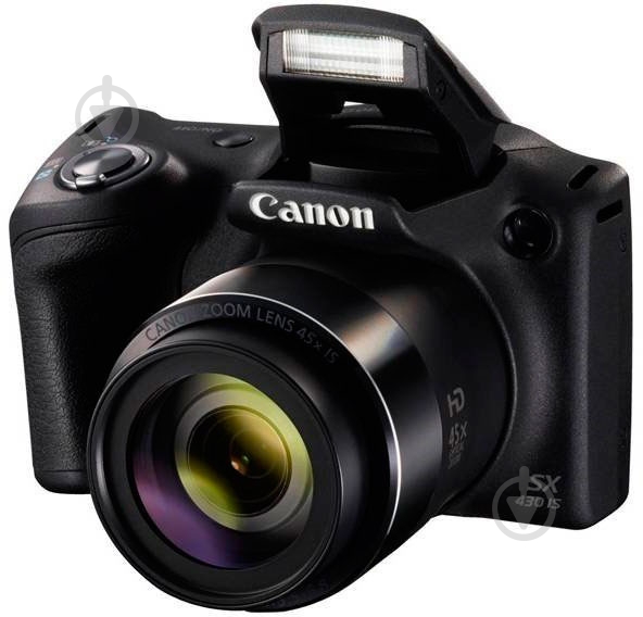 Фотоапарат Canon Powershot SX430 IS black - фото 2 Фотоапарат Canon Powershot SX430 IS black - фото 2