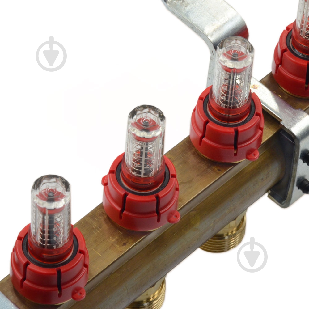 Коллектор Bianchi C347A60500 в сборе с расходомерами 1" x 7 x 3/4" НР - фото 3 Коллектор Bianchi C347A60500 в сборе с расходомерами 1" x 7 x 3/4" НР - фото 3