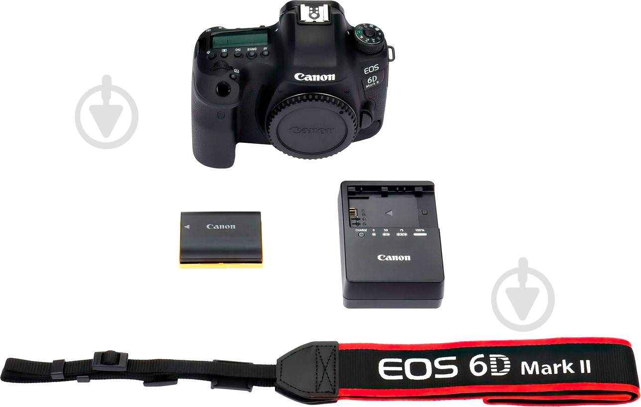 Фотоаппарат Canon EOS 6D Mark II Body black - фото 5