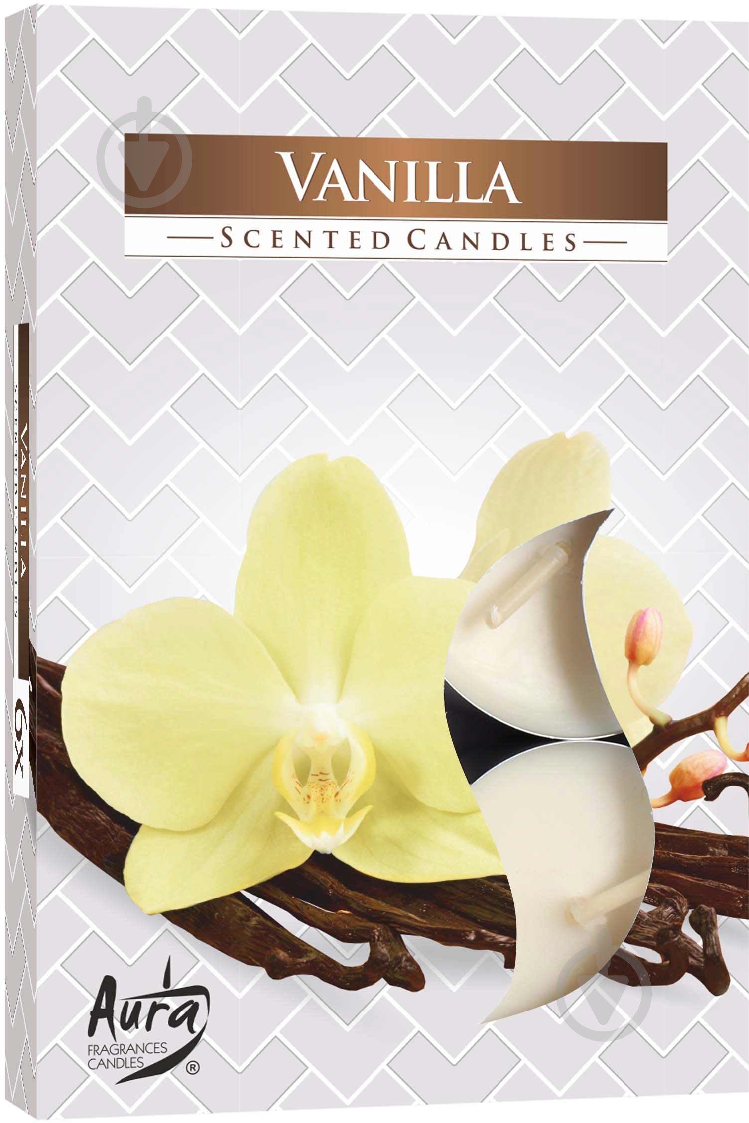 Набор свечей ароматических Bispol Ваниль - фото 1