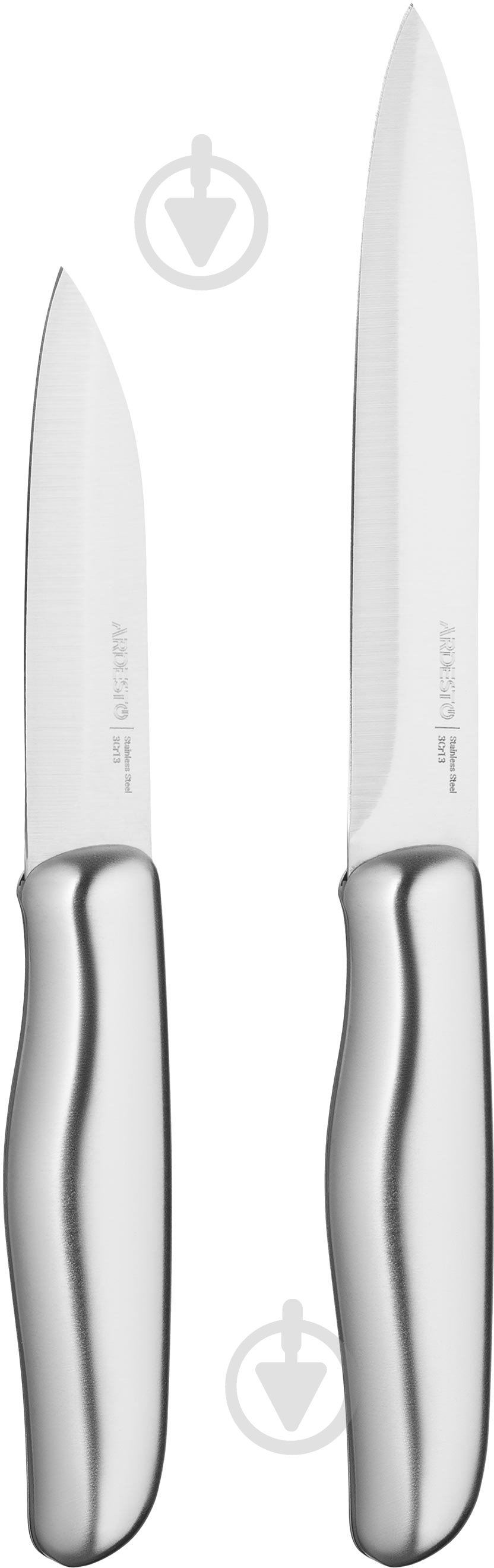 Набор ножей Ardesto Gemini Gourmet 2 предметы нержавеющая сталь AR2102GR - фото 1 Набор ножей Ardesto Gemini Gourmet 2 предметы нержавеющая сталь AR2102GR - фото 1