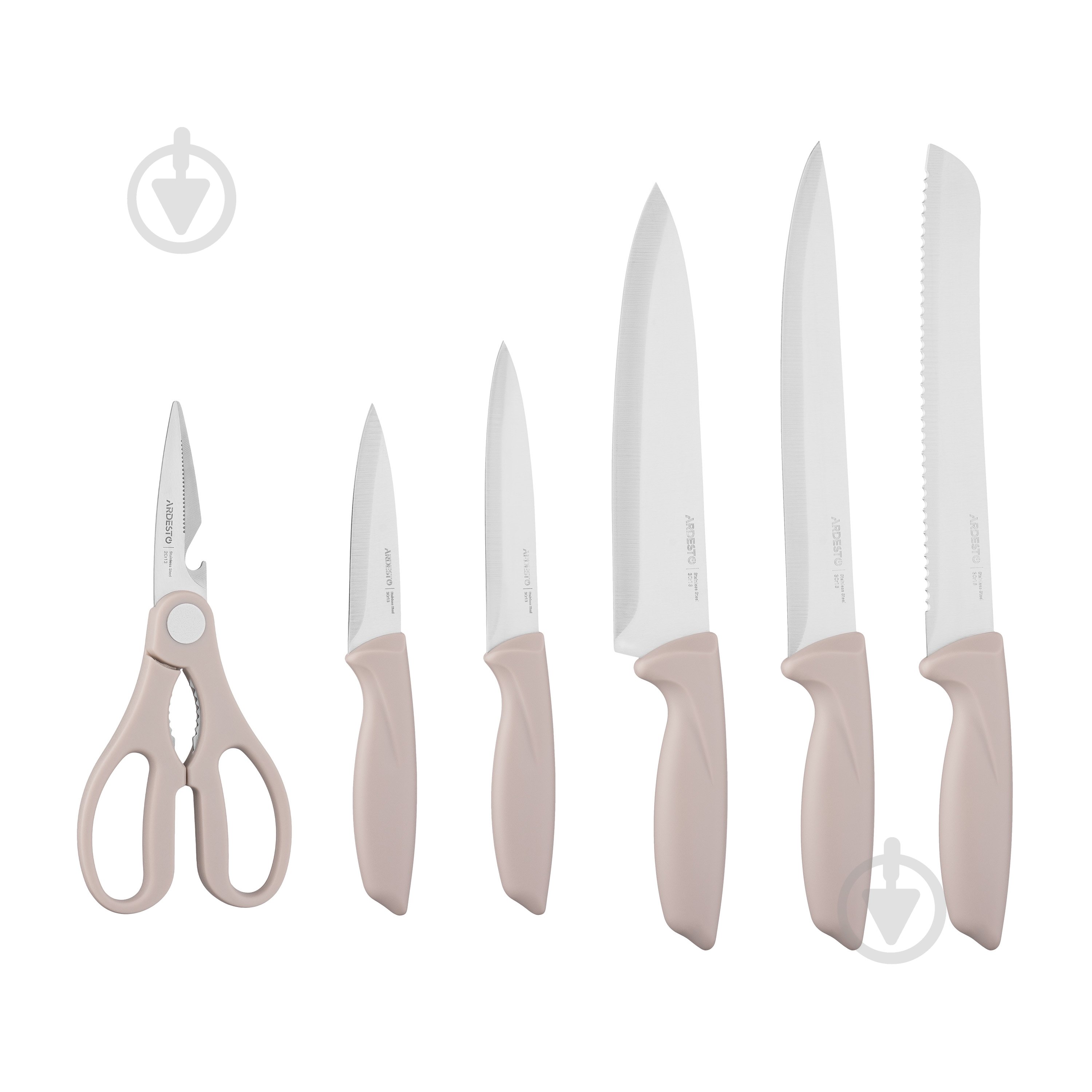 Набор ножей в колоде Ardesto Gemini 7 предметов AR2107KH - фото 2 Набор ножей в колоде Ardesto Gemini 7 предметов AR2107KH - фото 2