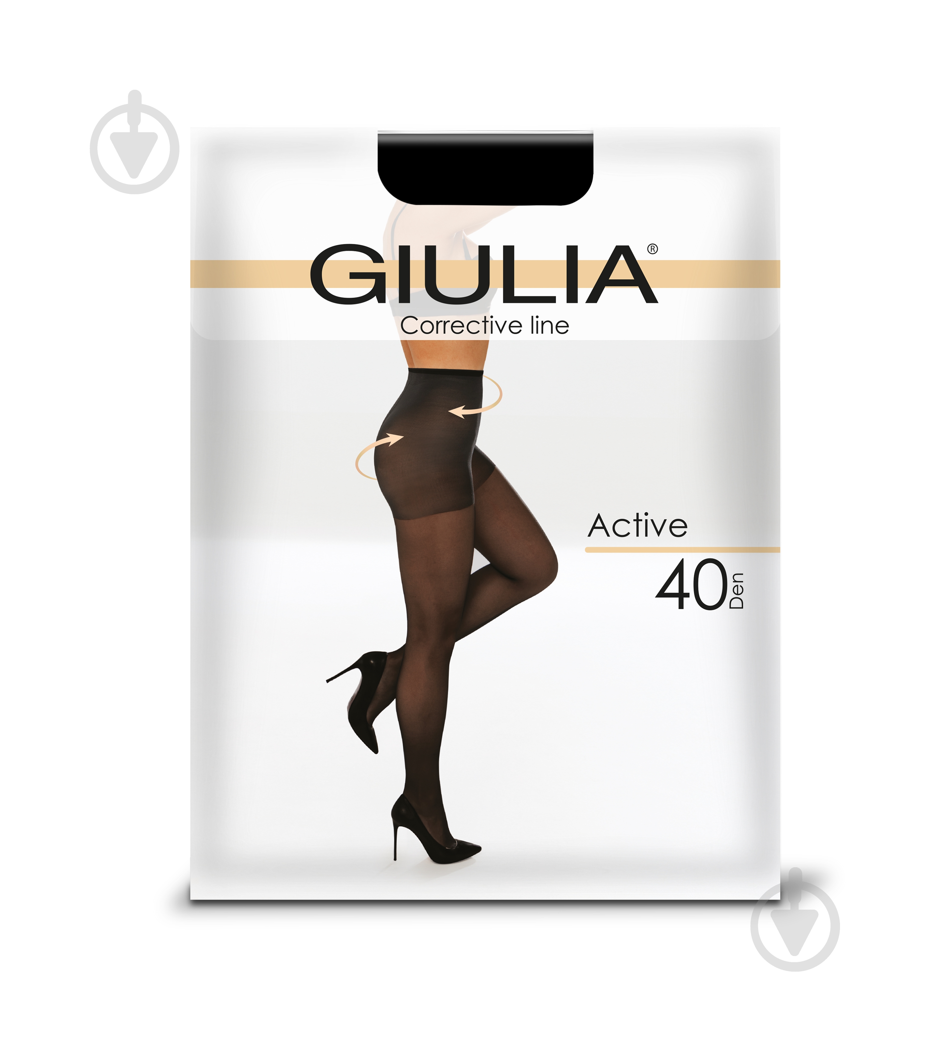 Колготки жіночі Giulia ACTIVE 40 р. 4 nero - фото 1 Колготки жіночі Giulia ACTIVE 40 р. 4 nero - фото 1